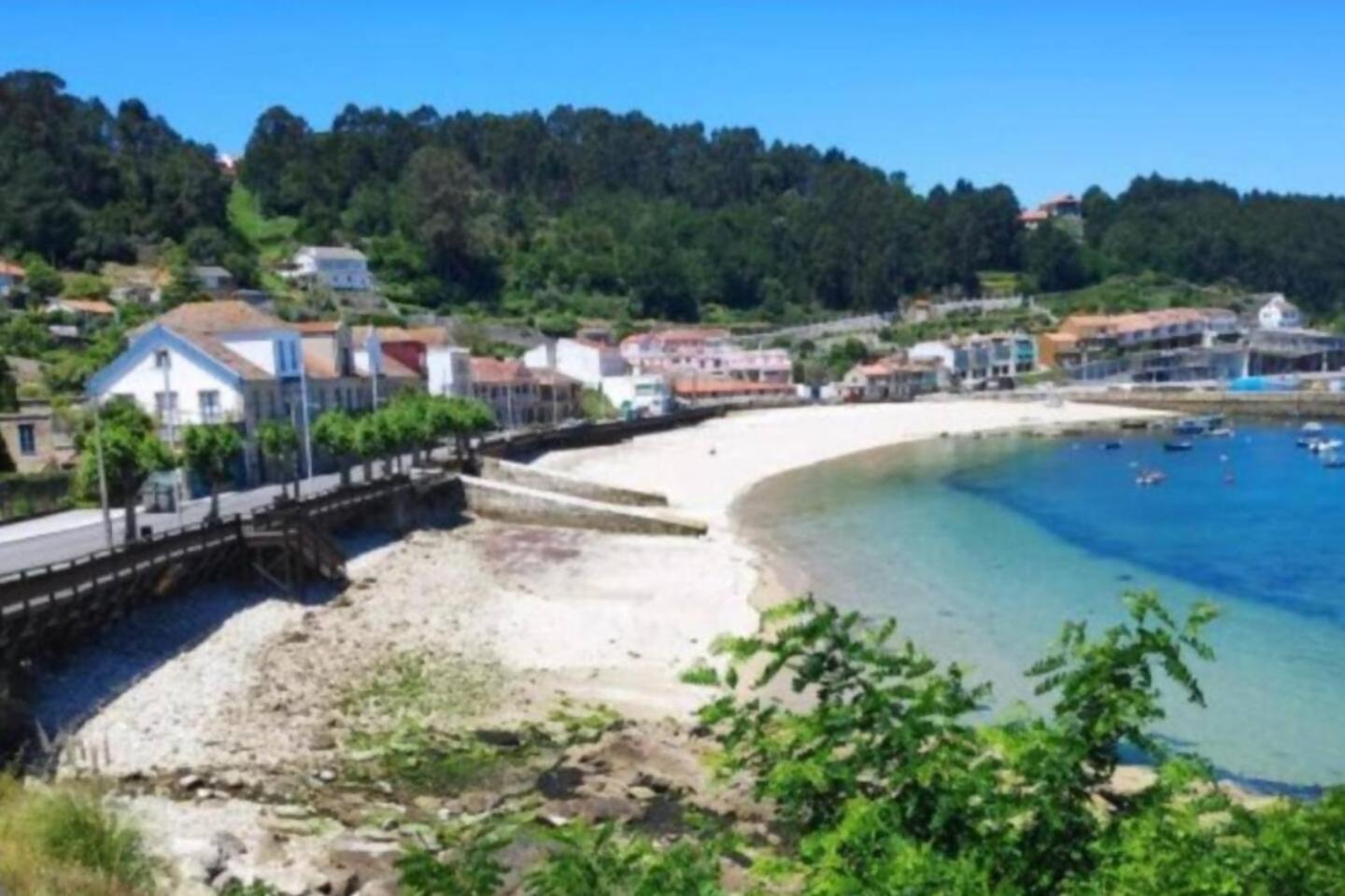 Casa Baja A La Playa Villa Bueu Dış mekan fotoğraf
