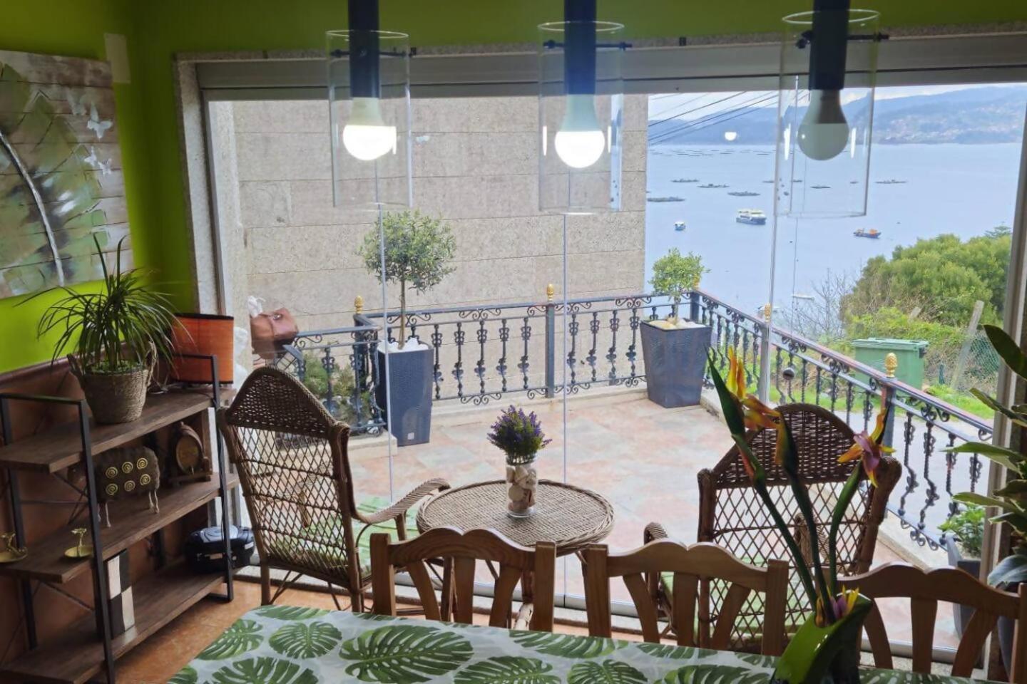 Casa Baja A La Playa Villa Bueu Dış mekan fotoğraf