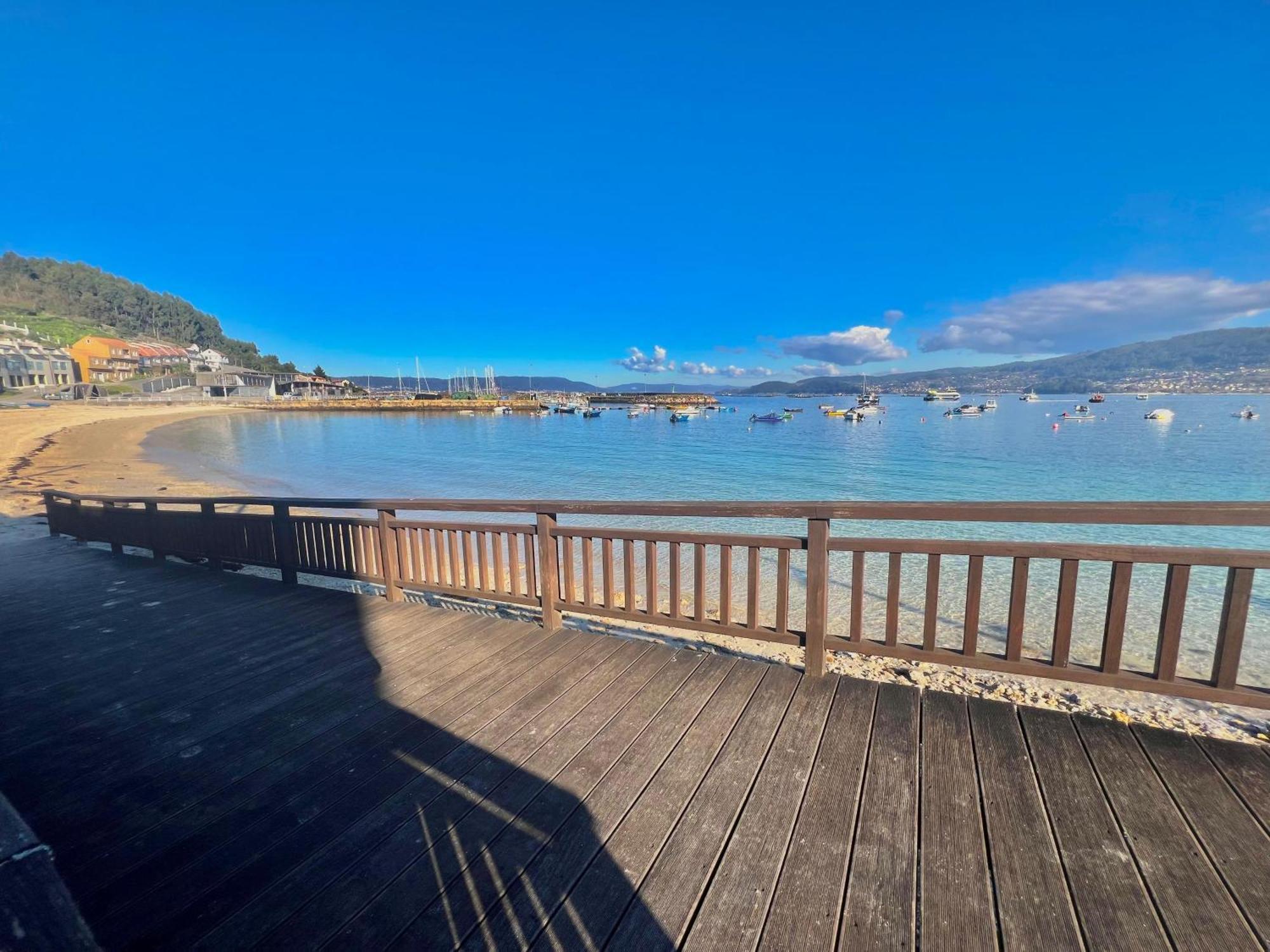 Casa Baja A La Playa Villa Bueu Dış mekan fotoğraf