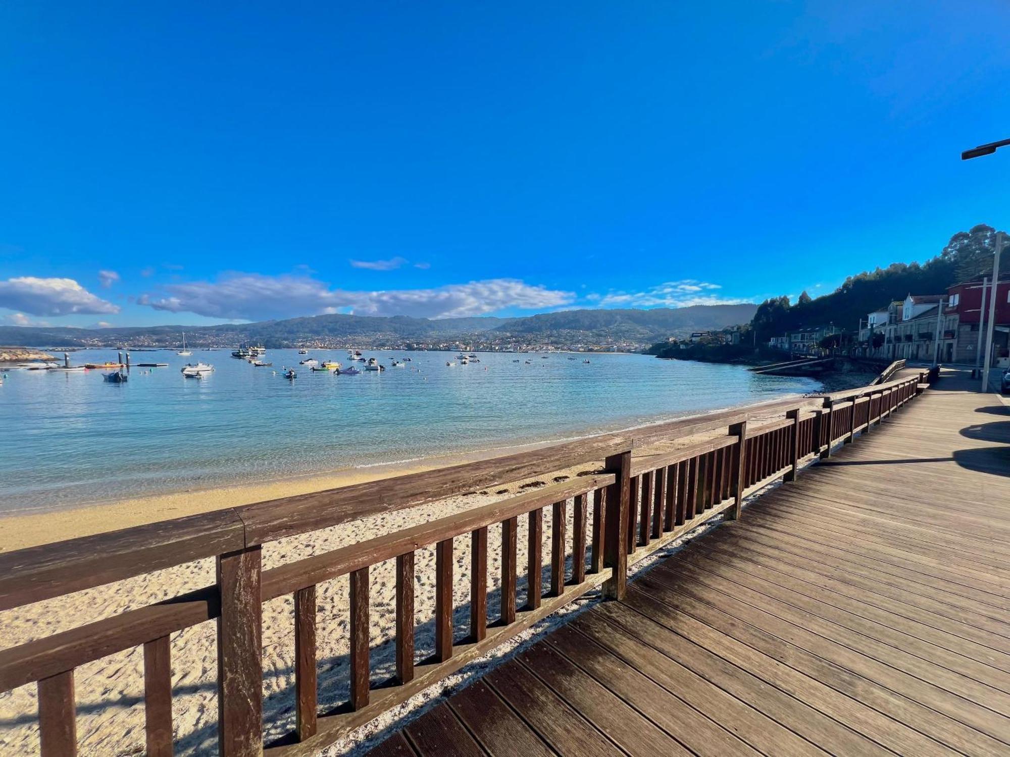 Casa Baja A La Playa Villa Bueu Dış mekan fotoğraf